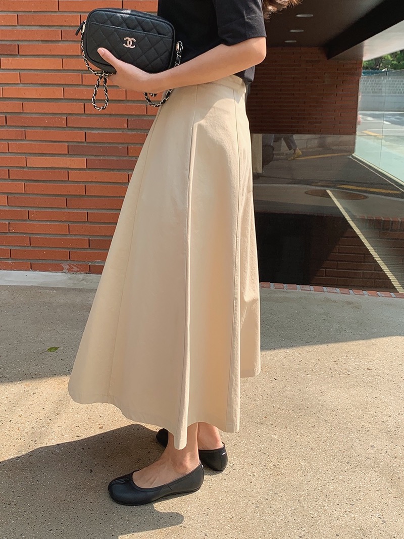 [Somemood] gabrielle skirt (beige) 