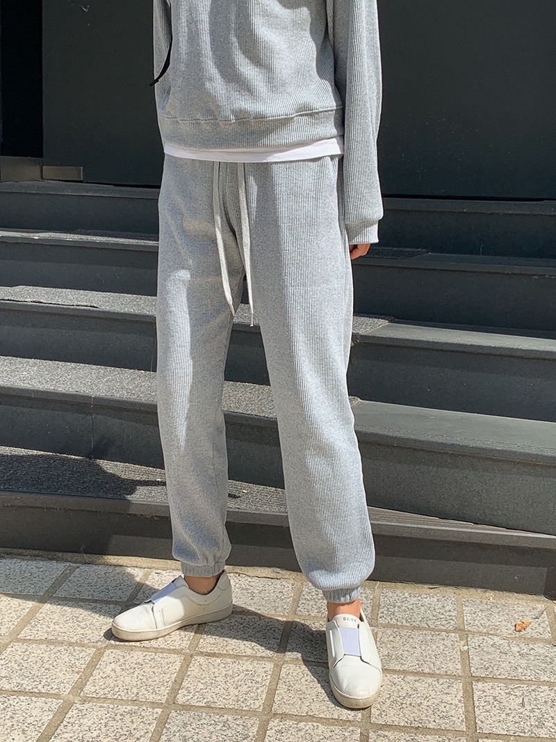 [Somemood] cereal jogger pants (gray)