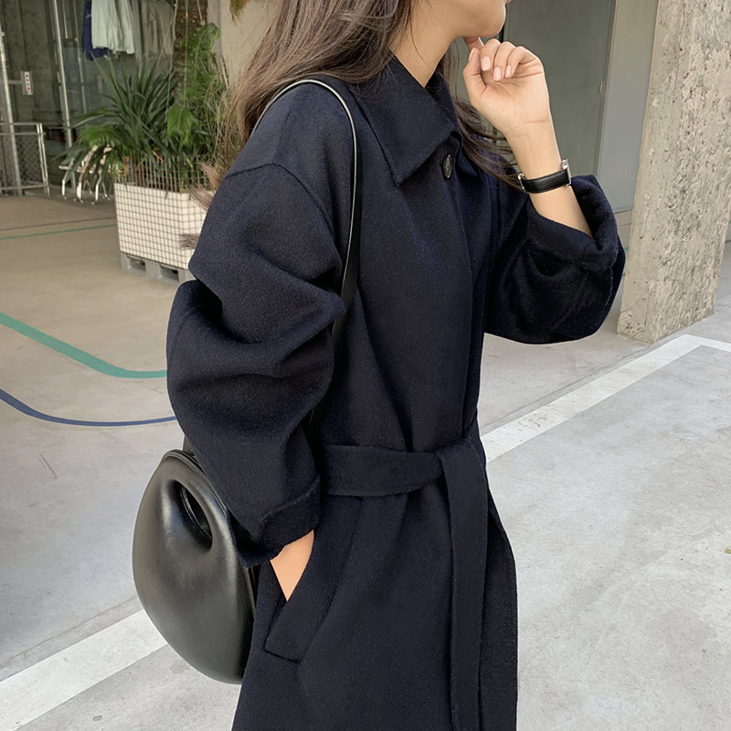 [Somemood] Vanessa handmade coat (dark-navy) 