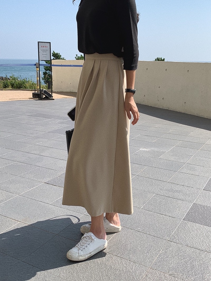 [mm.] Hapburn skirt (beige)