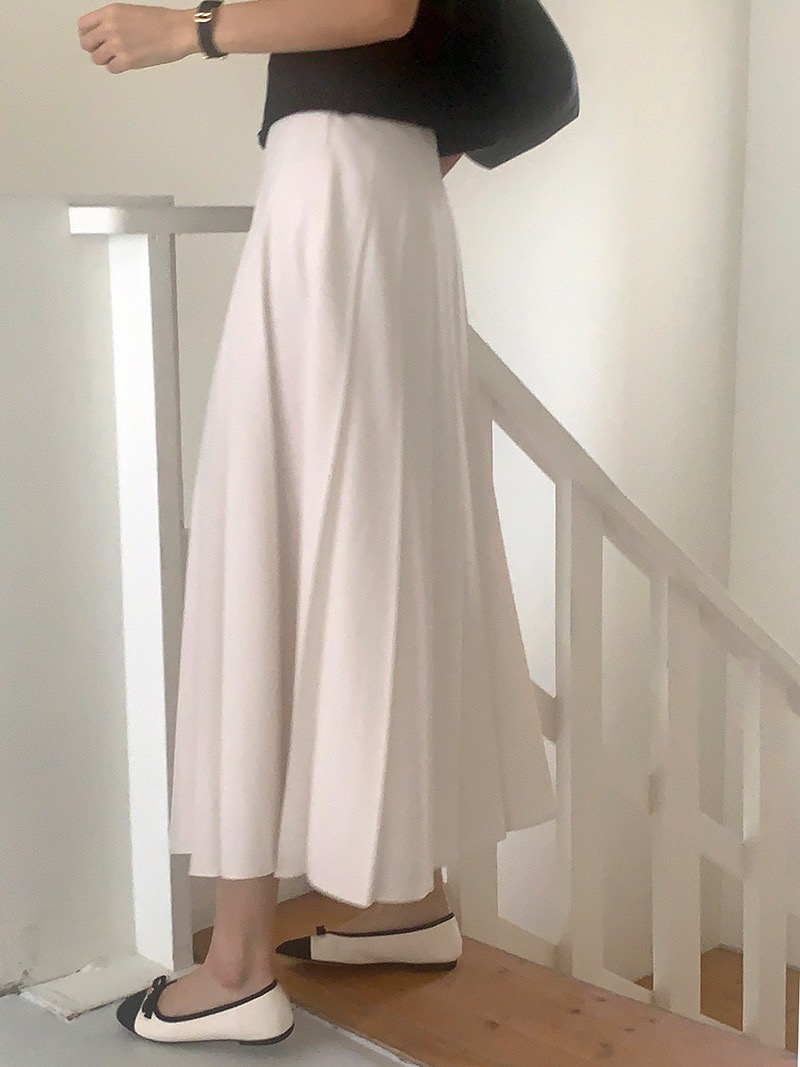 [Somemood] Camiu skirt (cream) 2차
