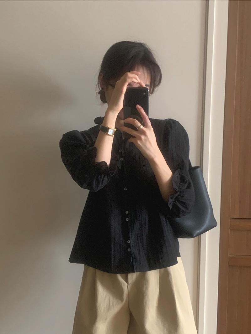 [Somemood] Carol blouse (black) 5차