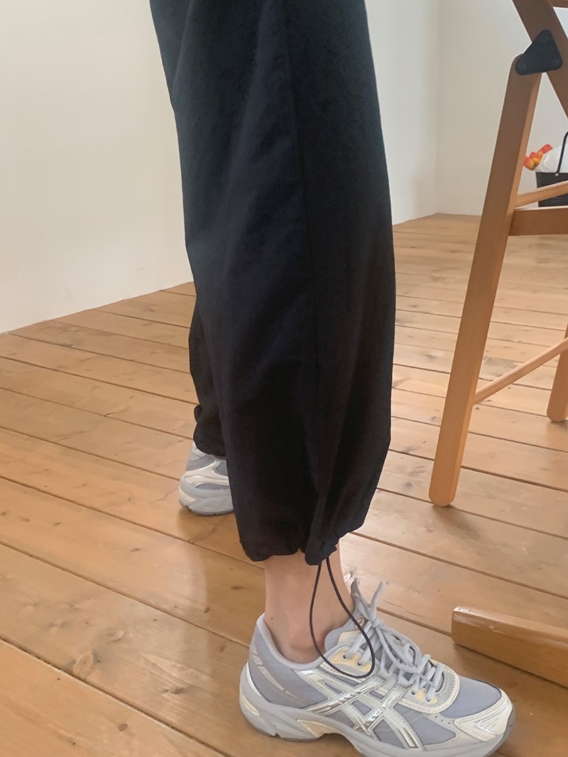 [Somemood] Boot nylon pants (black)