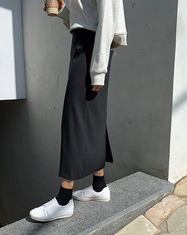 [mm.] geneva skirt (black) 6차