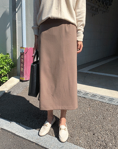 [mm.] geneva skirt (cocoa)