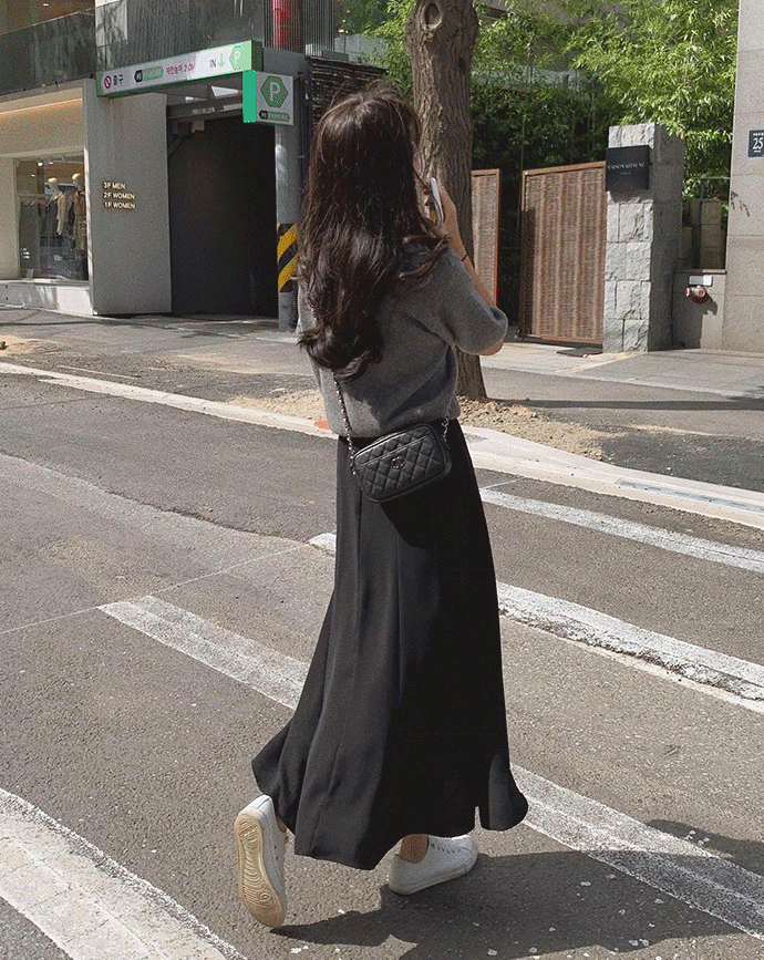[mm.] pristine skirt (black) 3차