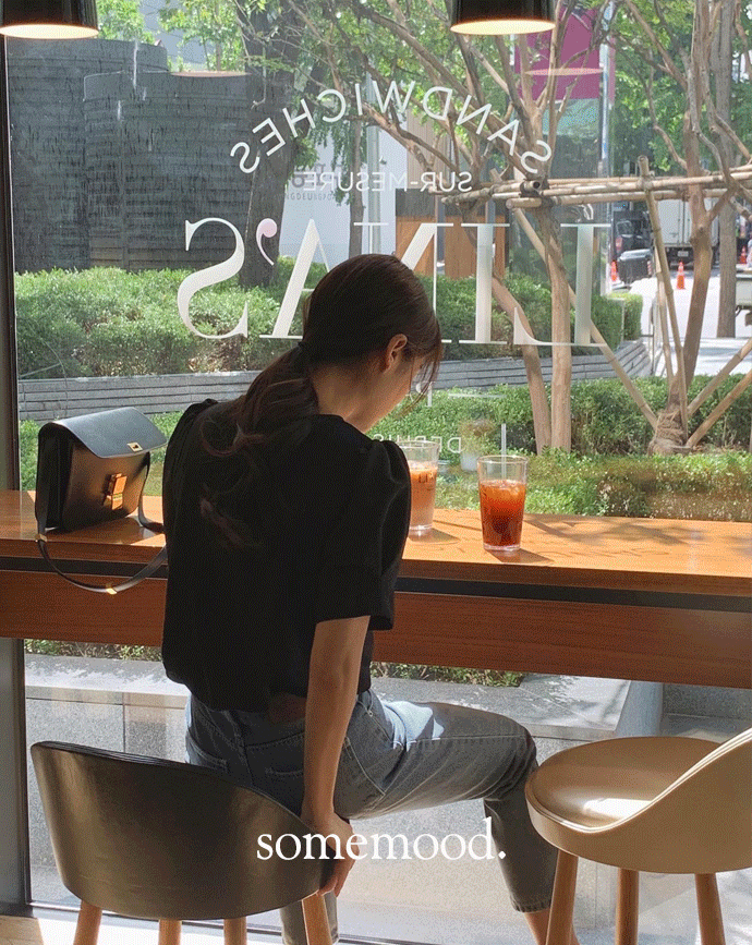 [Somemood] Roze blouse (black) 2차예약주문