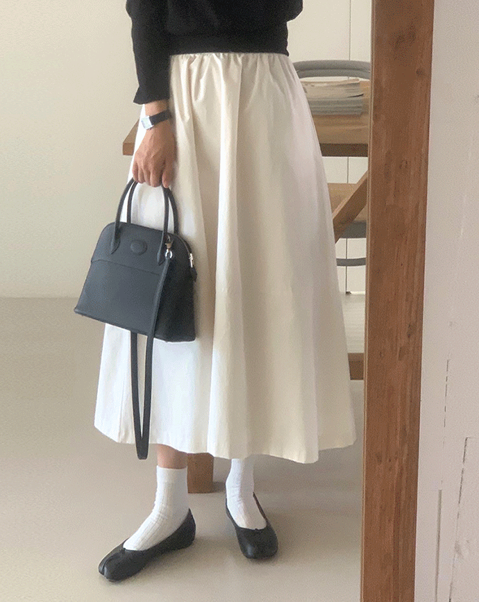 [Somemood] Victoria skirt (cream) 3차