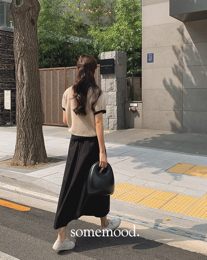 [Somemood] Kelly skirt (black)