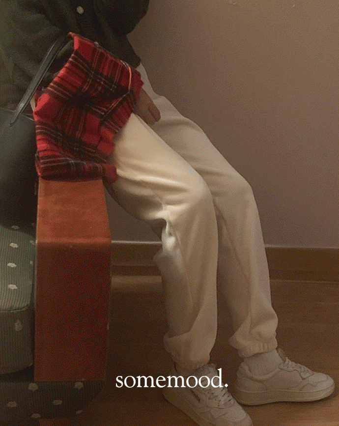 [Somemood] Soap sweat pants (cream) 3차