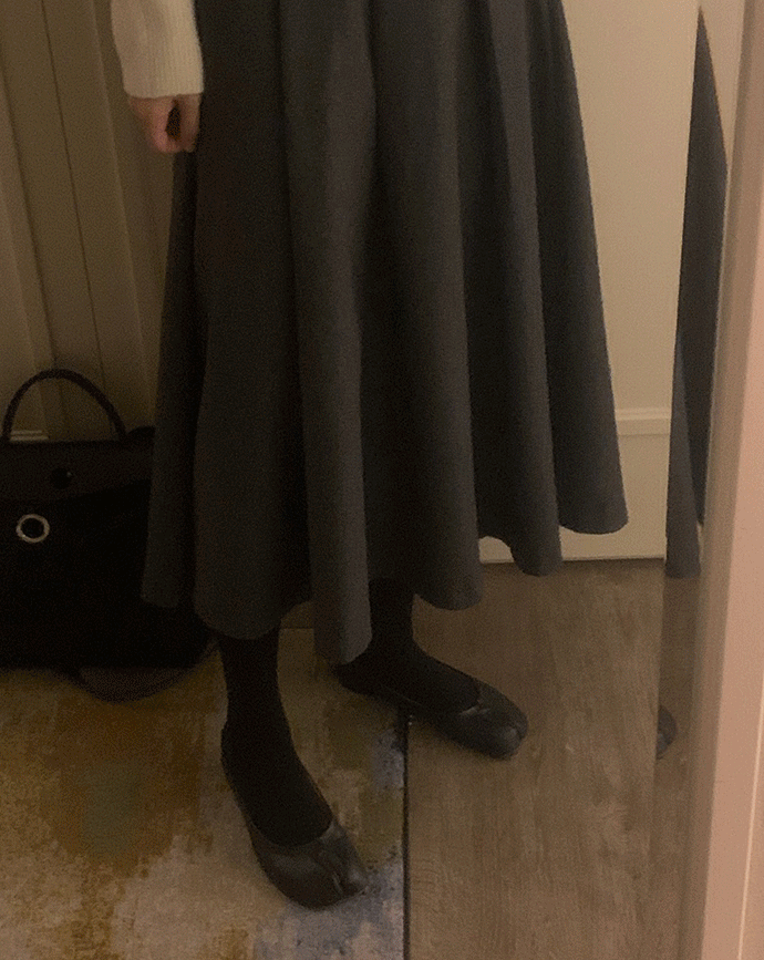 [Somemood] Collette skirt (charcoal) 2차예약주문
