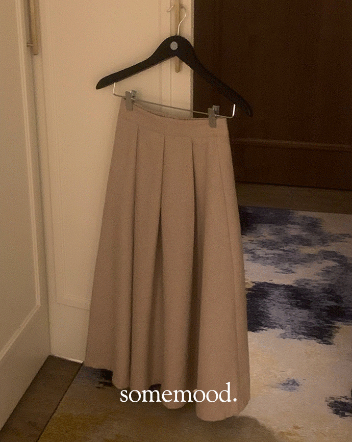 [Somemood] Collette skirt (beige) 2차예약주문