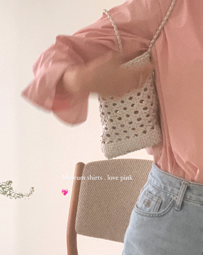 [Somemood] Museum shirts (love pink)