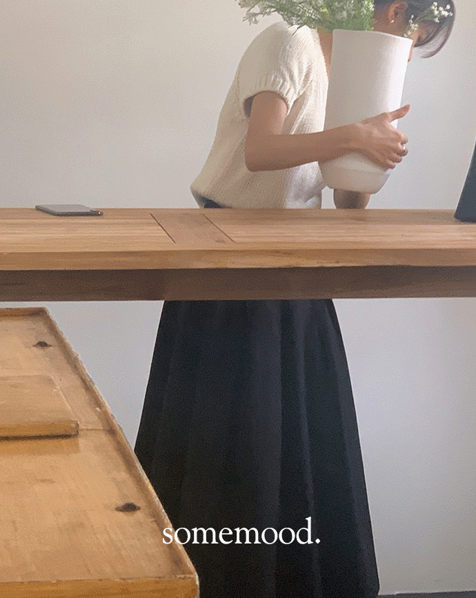 [Somemood] If skirt (black)