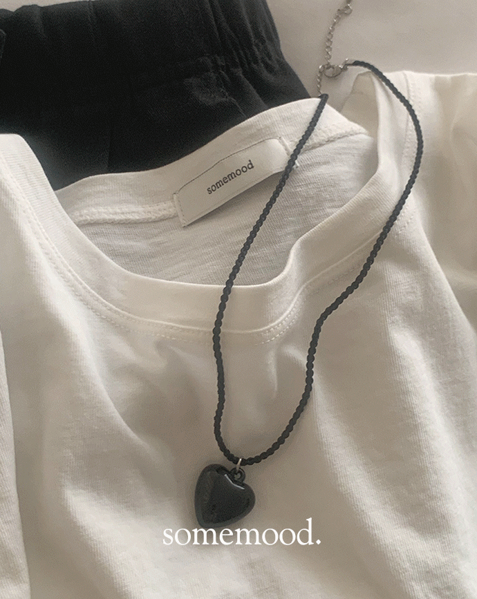 [Somemood] Soy roll up tee (ivory)