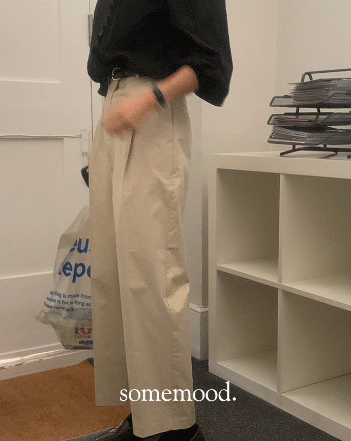 [Somemood] Paul pants (beige)