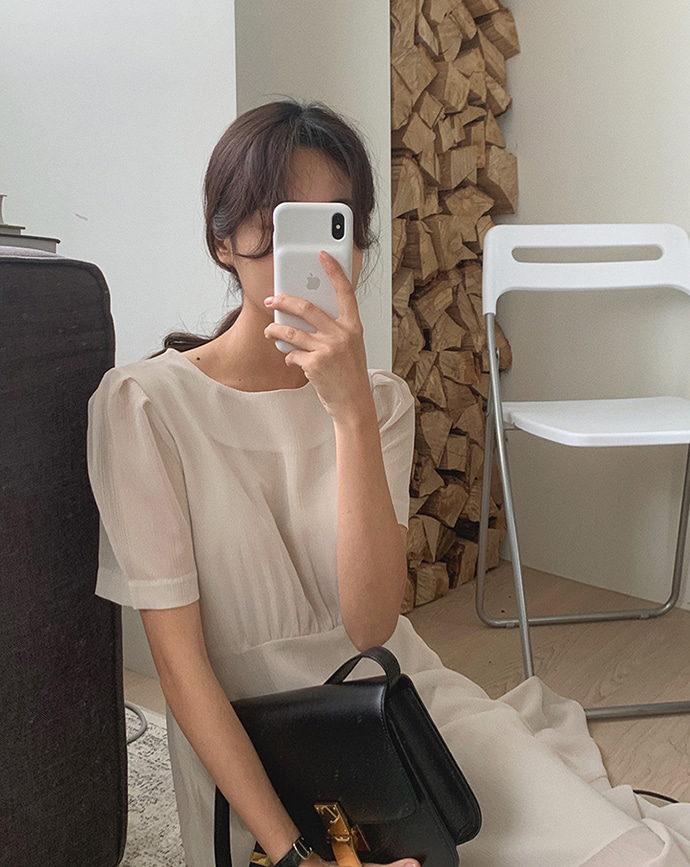 [Somemood] Perfume dress (cream) 12차
