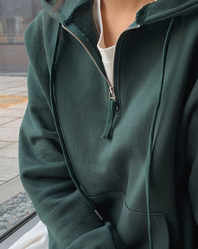 [Somemood] Brunch hood (dark green) 2차