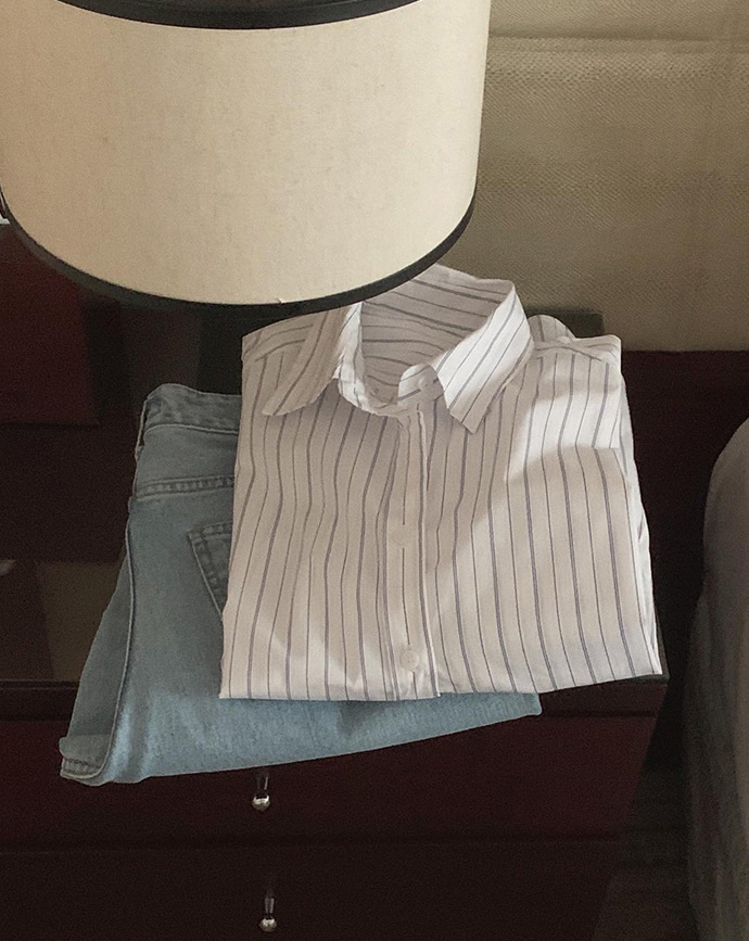 [Somemood] Museum shirts (stripe)