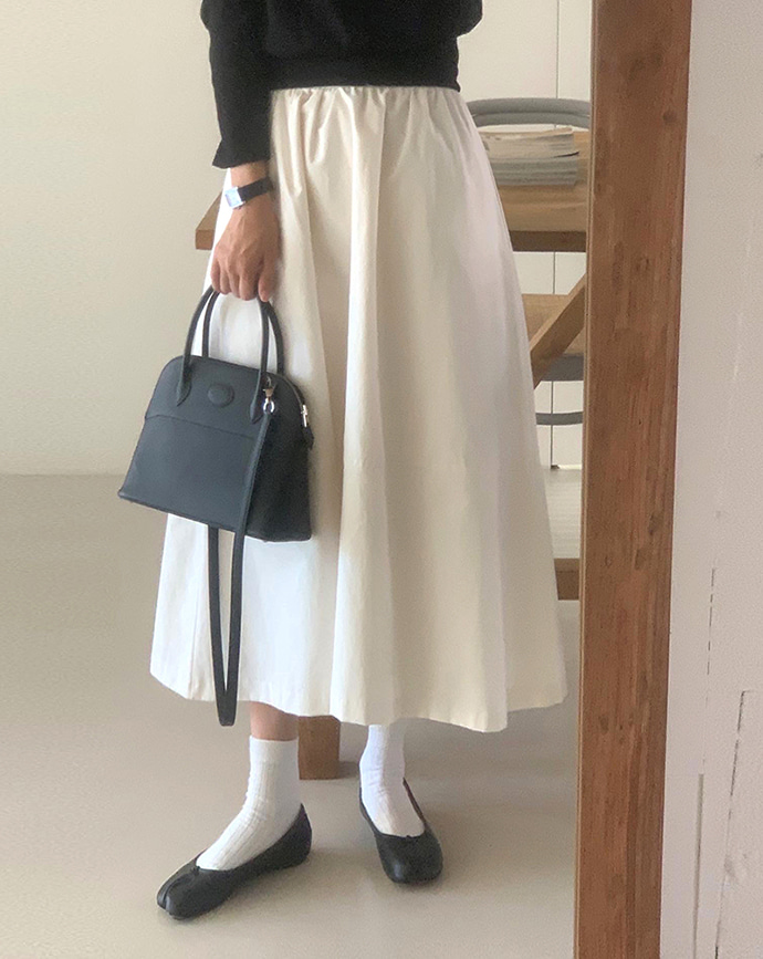 [Somemood] Victoria skirt (cream) 3차