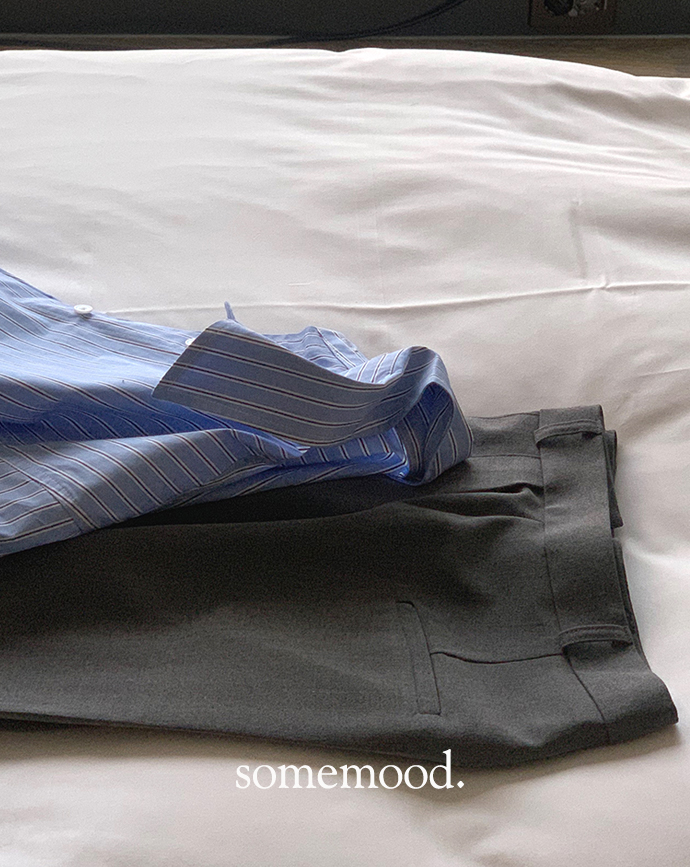 [Somemood] Noten slacks (gray) 4차