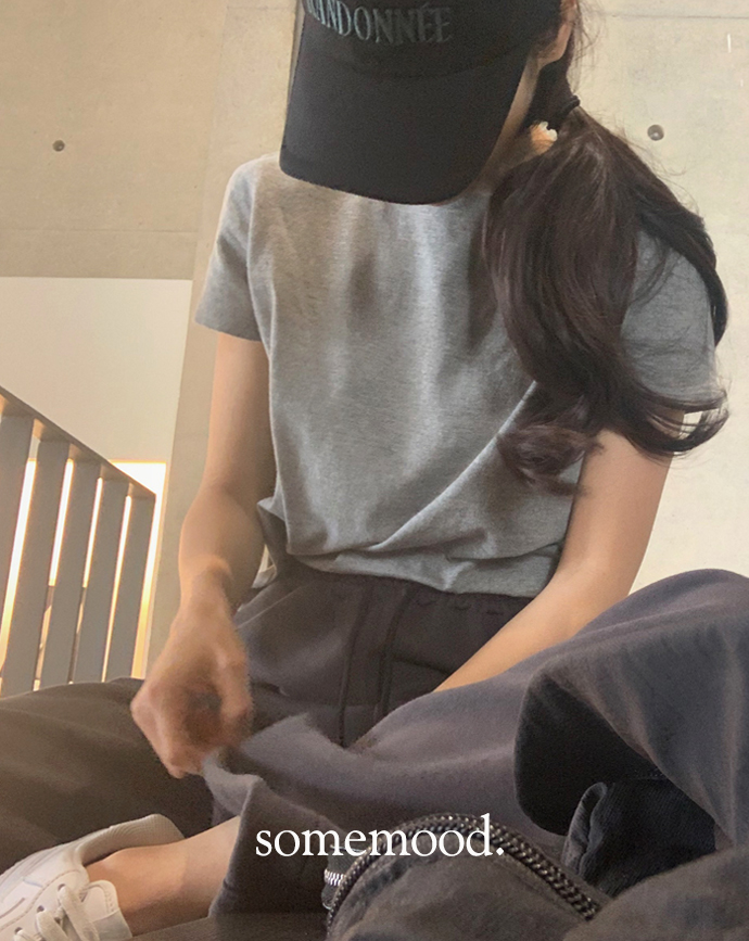 [Somemood] Relief tee (2color)