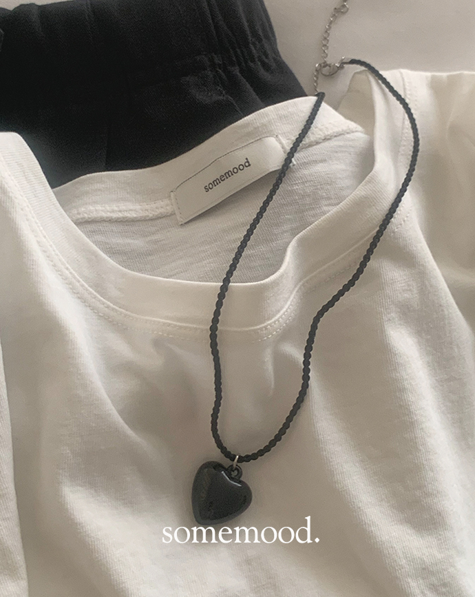 [Somemood] Soy roll up tee (ivory)