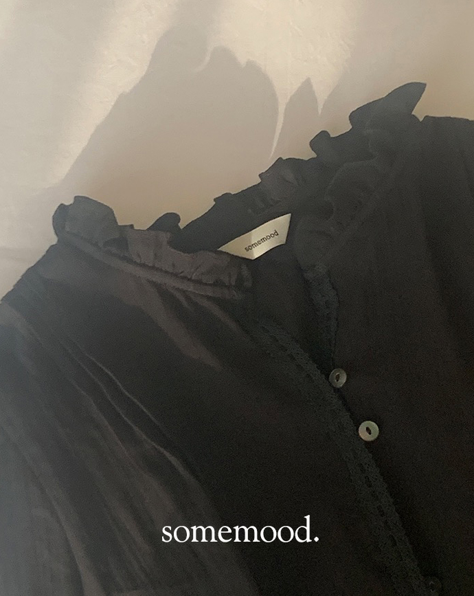 [Somemood] Carol blouse (black) 4차