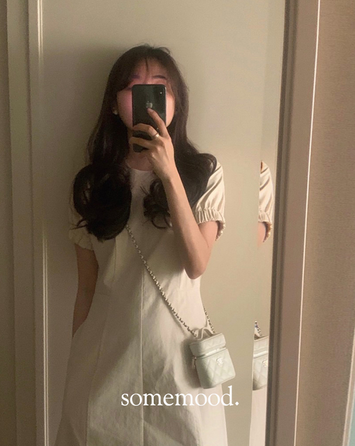 [Somemood] Iris dress (vanila beige) 3차