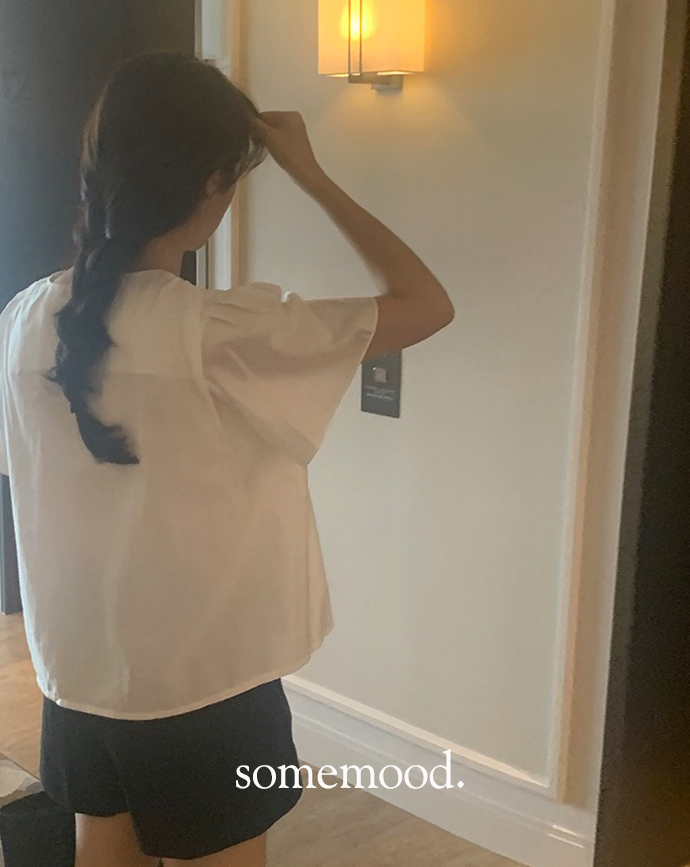 [Somemood] Lauren blouse (ivory)