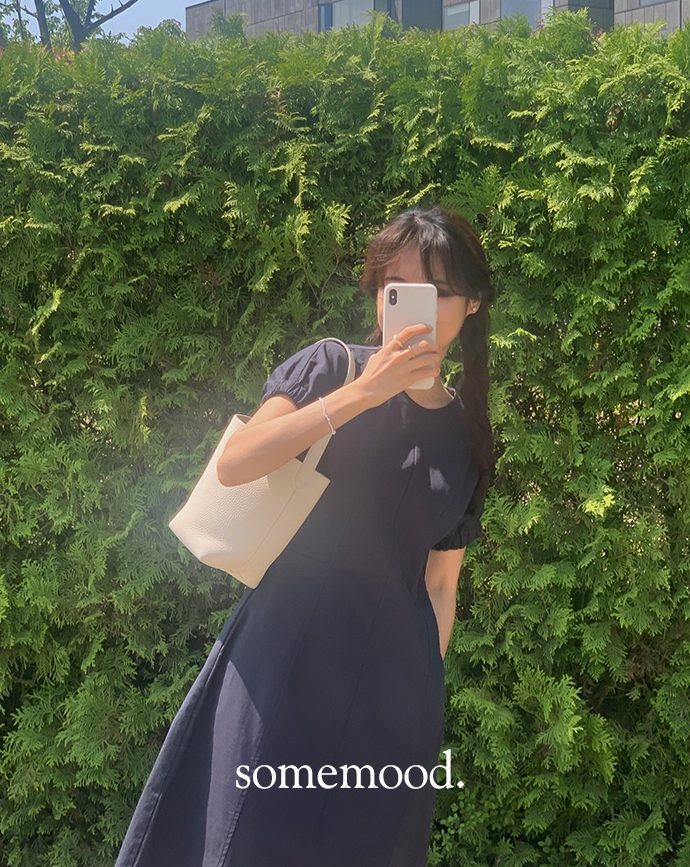 [Somemood] Iris dress (navy)
